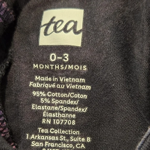 Tea Collection Ruffle Sleeve Romper in  Hanetsuki - Picture 4 of 4